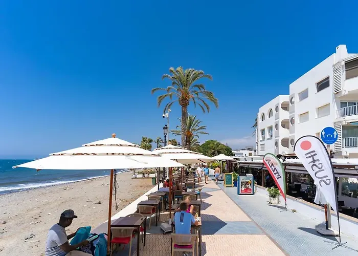 Lovely Beachfront Puerto Banus Apartmán Marbella